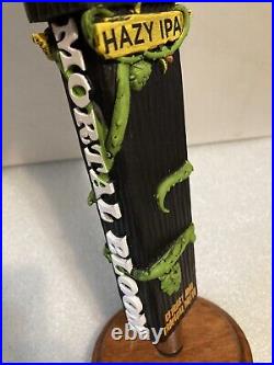 FOUNDERS MORTAL BLOOM HAZY IPA WICKED GARDEN Draft beer tap handle. MICHIGAN FOUNDERS MORTAL BLOOM HAZY IPA WICKED GARDEN Draft beer tap handle. MICHIGAN