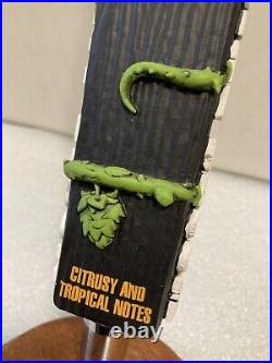 FOUNDERS MORTAL BLOOM HAZY IPA WICKED GARDEN Draft beer tap handle. MICHIGAN FOUNDERS MORTAL BLOOM HAZY IPA WICKED GARDEN Draft beer tap handle. MICHIGAN