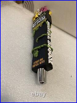 FOUNDERS MORTAL BLOOM HAZY IPA WICKED GARDEN Draft beer tap handle. MICHIGAN FOUNDERS MORTAL BLOOM HAZY IPA WICKED GARDEN Draft beer tap handle. MICHIGAN