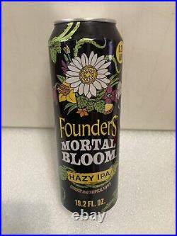 FOUNDERS MORTAL BLOOM HAZY IPA WICKED GARDEN Draft beer tap handle. MICHIGAN FOUNDERS MORTAL BLOOM HAZY IPA WICKED GARDEN Draft beer tap handle. MICHIGAN