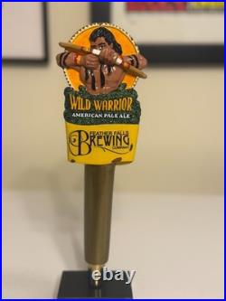 Feather Falls Brewing Company Wild Warrior Beer Tap Handle Used