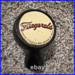 Fitzgerald Beer Tap Ball knob Handle vintage
