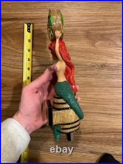 Florida Keys Beer Tap Handle Knob Keg Bar Draft Top Brewing Co. Mermaid Ale IPA