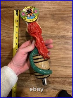 Florida Keys Beer Tap Handle Knob Keg Bar Draft Top Brewing Co. Mermaid Ale IPA