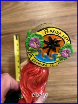 Florida Keys Beer Tap Handle Knob Keg Bar Draft Top Brewing Co. Mermaid Ale IPA
