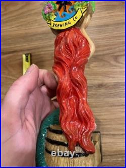 Florida Keys Beer Tap Handle Knob Keg Bar Draft Top Brewing Co. Mermaid Ale IPA