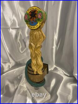 Florida Keys Brewing Co -beer Tap Handle Blonde Hair-Mermaid-Green Tail NEW