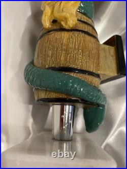 Florida Keys Brewing Co -beer Tap Handle Blonde Hair-Mermaid-Green Tail NEW