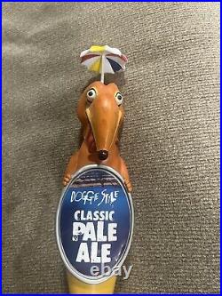Flying dog beer tap handle With Umbrella excellent condition