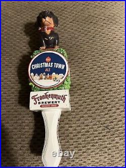 Frankenmuth brewery Christmas town Ale dog beer tap handle