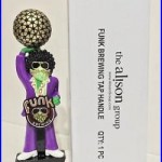 Funk Brewing Figural Disco Guy Beer Tap Handle 8 Tall Brand New In Box RARE