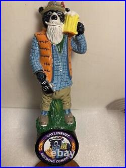 GATLINBURG BREWING SMOKEY THE BEAR TOURIST draft beer tap handle. PENNSYLVANIA GATLINBURG BREWING SMOKEY THE BEAR TOURIST draft beer tap handle. PENNSYLVANIA