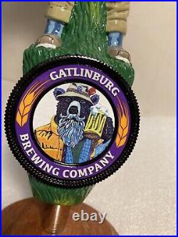 GATLINBURG BREWING SMOKEY THE BEAR TOURIST draft beer tap handle. PENNSYLVANIA GATLINBURG BREWING SMOKEY THE BEAR TOURIST draft beer tap handle. PENNSYLVANIA
