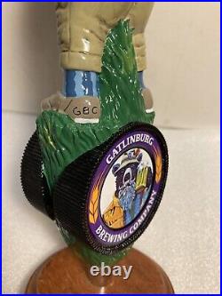 GATLINBURG BREWING SMOKEY THE BEAR TOURIST draft beer tap handle. PENNSYLVANIA GATLINBURG BREWING SMOKEY THE BEAR TOURIST draft beer tap handle. PENNSYLVANIA