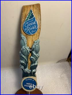 GOOD RIVER BEER COMPANY CLASS V IPA RAPIDS & PADDLE beer tap handle COLORADO