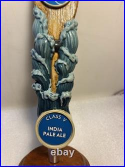 GOOD RIVER BEER COMPANY CLASS V IPA RAPIDS & PADDLE beer tap handle COLORADO