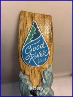 GOOD RIVER BEER COMPANY CLASS V IPA RAPIDS & PADDLE beer tap handle COLORADO