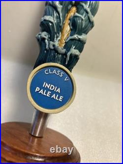 GOOD RIVER BEER COMPANY CLASS V IPA RAPIDS & PADDLE beer tap handle COLORADO