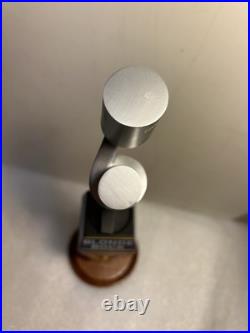 GORDON BIERSCH BLONDE BOCK RARE METALS ART SCULPTURE beer tap handle. CALIFORNIA