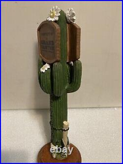 GRAND CANYON PRICKLY PEAR CACTUS SAGUARO LAGER Draft beer tap handle. ARIZONA GRAND CANYON PRICKLY PEAR CACTUS SAGUARO LAGER Draft beer tap handle. ARIZONA