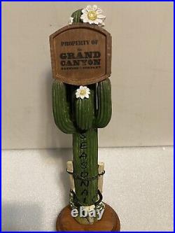 GRAND CANYON PRICKLY PEAR CACTUS SAGUARO LAGER Draft beer tap handle. ARIZONA GRAND CANYON PRICKLY PEAR CACTUS SAGUARO LAGER Draft beer tap handle. ARIZONA