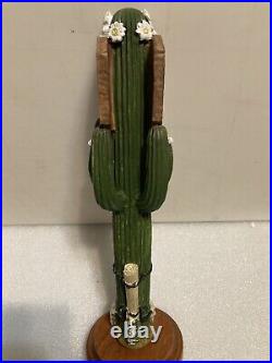 GRAND CANYON PRICKLY PEAR CACTUS SAGUARO LAGER Draft beer tap handle. ARIZONA GRAND CANYON PRICKLY PEAR CACTUS SAGUARO LAGER Draft beer tap handle. ARIZONA