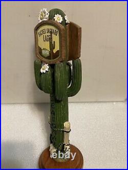 GRAND CANYON PRICKLY PEAR CACTUS SAGUARO LAGER Draft beer tap handle. ARIZONA GRAND CANYON PRICKLY PEAR CACTUS SAGUARO LAGER Draft beer tap handle. ARIZONA