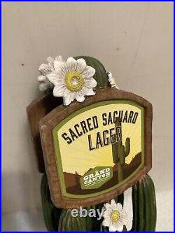 GRAND CANYON PRICKLY PEAR CACTUS SAGUARO LAGER Draft beer tap handle. ARIZONA GRAND CANYON PRICKLY PEAR CACTUS SAGUARO LAGER Draft beer tap handle. ARIZONA