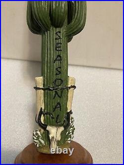 GRAND CANYON PRICKLY PEAR CACTUS SAGUARO LAGER Draft beer tap handle. ARIZONA GRAND CANYON PRICKLY PEAR CACTUS SAGUARO LAGER Draft beer tap handle. ARIZONA
