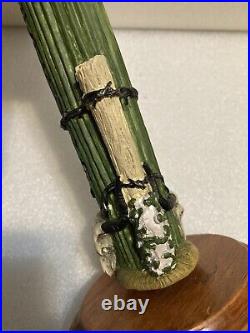 GRAND CANYON PRICKLY PEAR CACTUS SAGUARO LAGER Draft beer tap handle. ARIZONA GRAND CANYON PRICKLY PEAR CACTUS SAGUARO LAGER Draft beer tap handle. ARIZONA