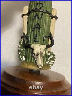 GRAND CANYON PRICKLY PEAR CACTUS SAGUARO LAGER Draft beer tap handle. ARIZONA GRAND CANYON PRICKLY PEAR CACTUS SAGUARO LAGER Draft beer tap handle. ARIZONA