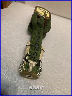 GRAND CANYON PRICKLY PEAR CACTUS SAGUARO LAGER Draft beer tap handle. ARIZONA GRAND CANYON PRICKLY PEAR CACTUS SAGUARO LAGER Draft beer tap handle. ARIZONA