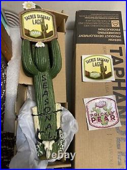 GRAND CANYON PRICKLY PEAR CACTUS SAGUARO LAGER Draft beer tap handle. ARIZONA GRAND CANYON PRICKLY PEAR CACTUS SAGUARO LAGER Draft beer tap handle. ARIZONA
