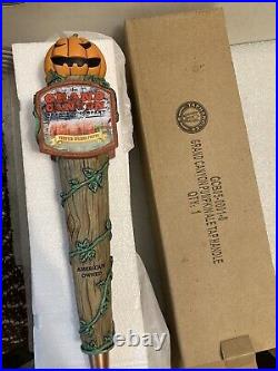 GRAND CANYON PUMPKIN SPRINGS PUMPKIN Draft beer tap handle. ARIZONA