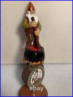 GRISTMEISTER BEER BREWING CO. MAD ELF beer tap handle. LONG ISLAND NEW YORK GRISTMEISTER BEER BREWING CO. MAD ELF beer tap handle. LONG ISLAND NEW YORK