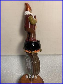 GRISTMEISTER BEER BREWING CO. MAD ELF beer tap handle. LONG ISLAND NEW YORK GRISTMEISTER BEER BREWING CO. MAD ELF beer tap handle. LONG ISLAND NEW YORK