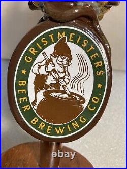 GRISTMEISTER BEER BREWING CO. MAD ELF beer tap handle. LONG ISLAND NEW YORK GRISTMEISTER BEER BREWING CO. MAD ELF beer tap handle. LONG ISLAND NEW YORK