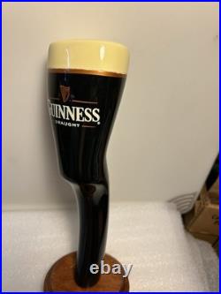 GUINNESS STOUT DRAFT PINT OF GUINNESS BEER draft beer tap handle. IRELAND