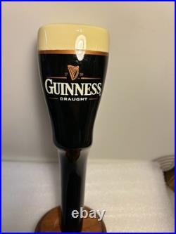 GUINNESS STOUT DRAFT PINT OF GUINNESS BEER draft beer tap handle. IRELAND