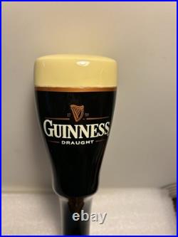 GUINNESS STOUT DRAFT PINT OF GUINNESS BEER draft beer tap handle. IRELAND