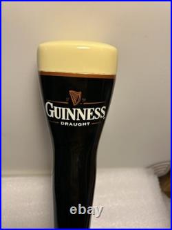 GUINNESS STOUT DRAFT PINT OF GUINNESS BEER draft beer tap handle. IRELAND