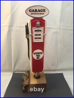 Garage Sports Bar Synthetic Pale Ale Beer Tap Handle Figural Gas Pump Tap Handle