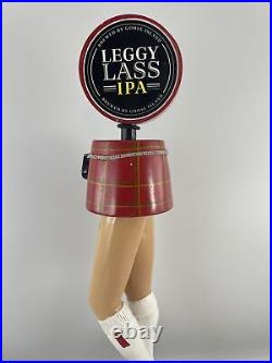 Goose Island Leggy Lass IPA Draft Beer Tap Handle Figural Girl Beer Tap Handle