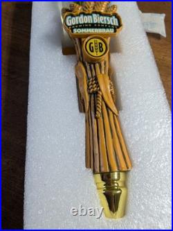 Gordon Biersch Sommerbrau Beer Tap Handle Snow Globe Hanscraft AJS NOS New