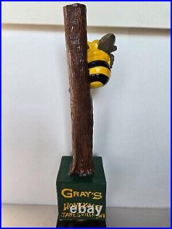 Grays beer tap handle honeyale