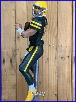 Green Bay Packers Beer Tap Handle Jordan Love Football Retro Uni Keg Kegerator