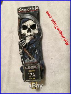 Grim Reaper Sleighor Ale Beer Tap Handle -Visit my ebay store Death Skeleton