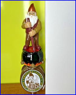 Gristmeisters Brewing GNOME BEER Tap Handle 11 North Folk LONG ISLAND NEW YORK