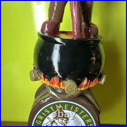 Gristmeisters Brewing GNOME BEER Tap Handle 11 North Folk LONG ISLAND NEW YORK
