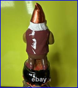 Gristmeisters Brewing GNOME BEER Tap Handle 11 North Folk LONG ISLAND NEW YORK